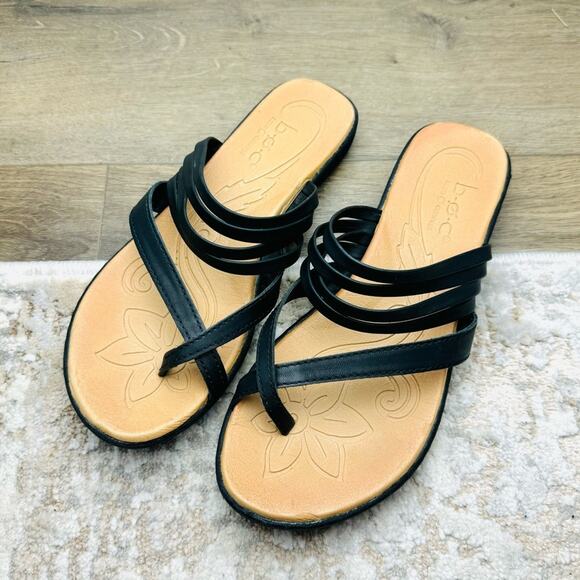 B.O.C Alisha Strappy Sandal black tan woman’s 8 - Picture 1 of 10